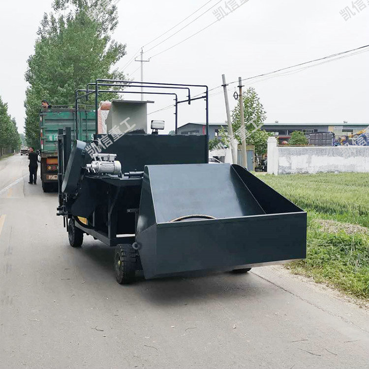 小型路边石滑模机