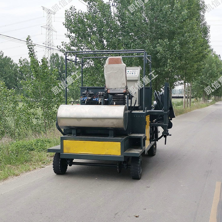 小型路边石滑模机