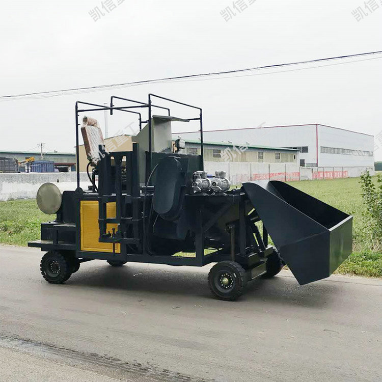 小型路边石滑模机