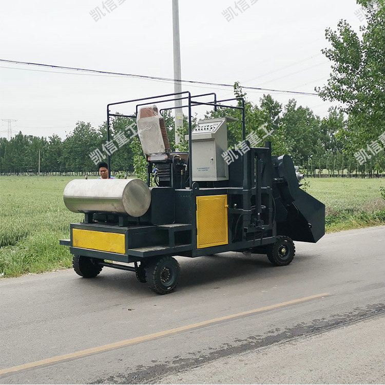 小型路边石滑模机