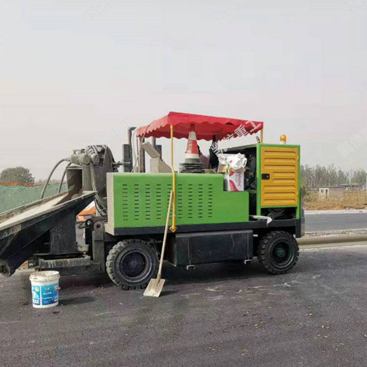 中型路边滑模机